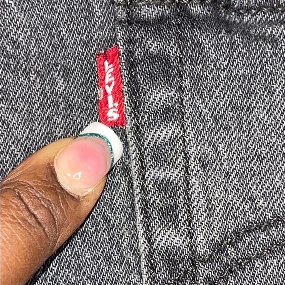 Levi's Ribcage Straight Ankle Jeans Charcoal Size 16W - Picture 13 of 16